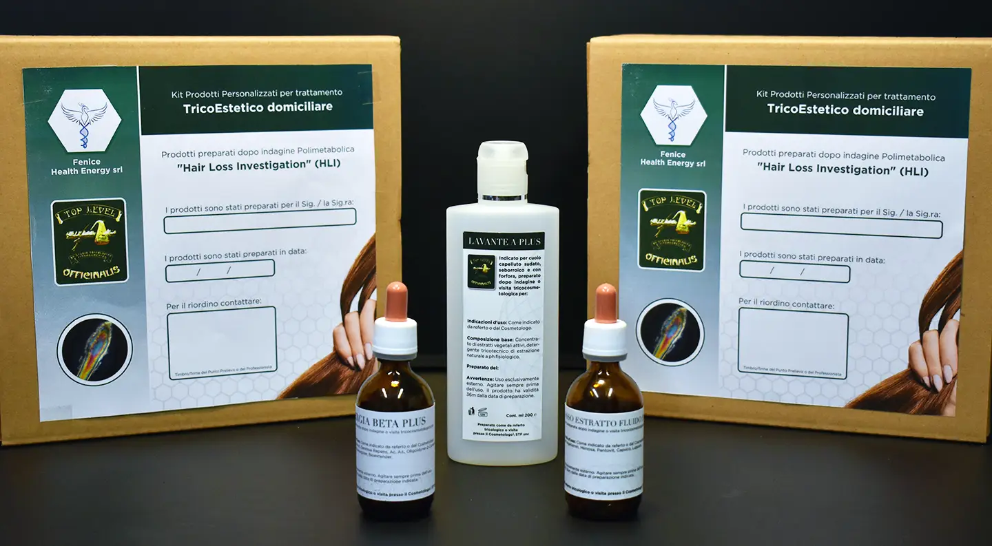 Studio Tricologico Reggio Emilia - Prodotti Capelli Personalizzati